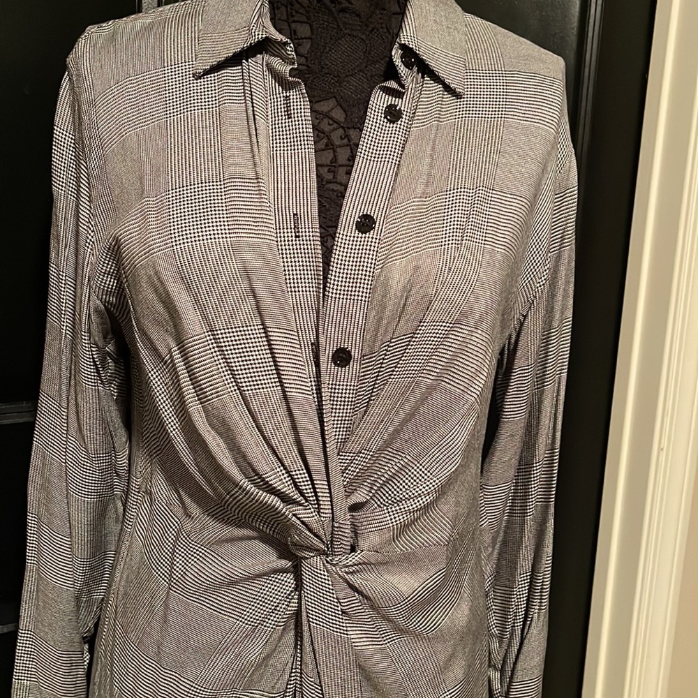 Zara Women Herringbone and Houndstooth Dress - Picture 2 of 4